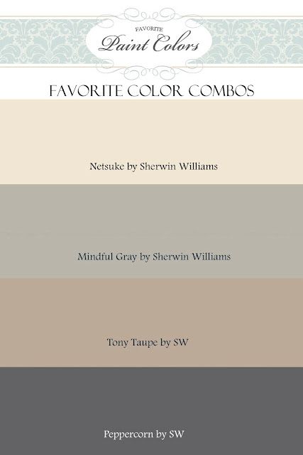 How to bring grey into  Taupe avec du blanc et du crème. et des touche de couleurs vives :) Mindful Gray Sherwin Williams, Mindful Gray, Deco Studio, Pintura Exterior, Favorite Paint Colors, Favorite Paint, Grey And Beige, Colour Schemes, Wall Color