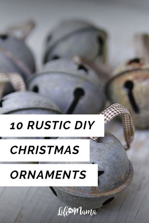 Manly Christmas Ornaments Diy, Handmade Christmas Tree Decorations Diy Ideas, Diy Rustic Ornaments Christmas, Diy Rustic Ornaments, Rustic Christmas Wreaths Diy, Christmas Tree Ornaments Diy Rustic, Rustic Ornaments Diy, Diy Primitive Christmas Ornaments, Rustic Christmas Decorations Diy