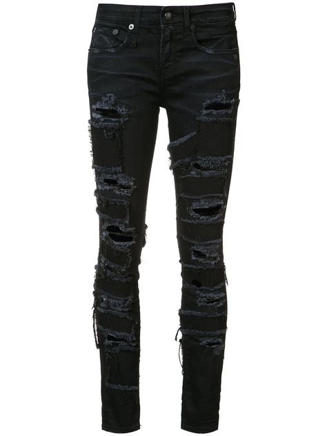 Alison Patch Skinny Jeans Punk Jeans, Jeans Drawing, Black Patch, Katherine Mcnamara, Black Ripped Jeans, Patched Jeans, Karate Kid, Designer Style, Jeans Color