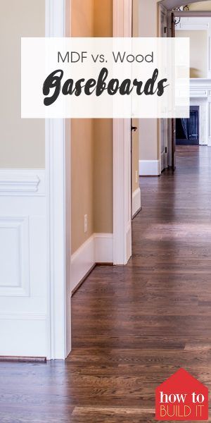 MDF VS Wood Baseboards Trim Molding Ideas, Mdf Trim, Wood Baseboard, Rv Interior Design, Baseboard Trim, Interior Door Trim, Maple Floors, Floor Trim, Basement Renovations