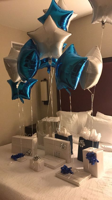 Creative Presents for Boyfriend | Gifts for Men Birthday Balloon Surprise, Boyfriends Birthday Ideas, Birthday Surprises For Him, Valentines Day Gifts For Him Boyfriends, Balloon Surprise, Bday Gifts For Him, Surprise Boyfriend, Birthday Surprise Boyfriend, Birthday Gifts For Boyfriend Diy