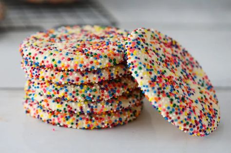 Cake Flour Mexican Sprinkle Cookies Recipe – Swans Down® Cake Flour Cake Flour Cookies, Butter Cupcake Recipe, Sprinkle Cookies Recipe, Cake Flour Recipe, Swans Down Cake Flour, Snowball Cookie Recipe, Brazilian Desserts, Butter Cupcakes, No Flour Cookies