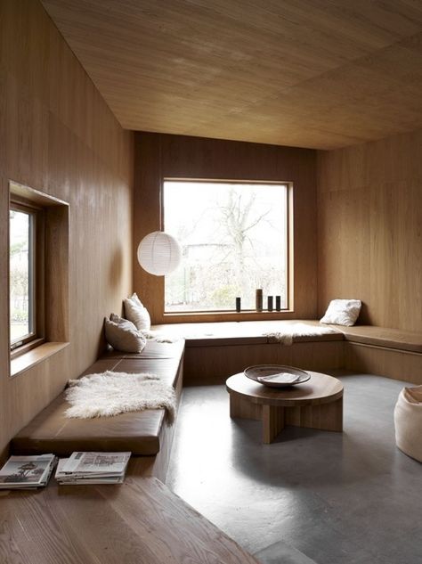 Resort Interior, Minimalist Dekor, Interior Design Minimalist, Andermatt, Wood And Concrete, Interior Minimalista, Design Del Prodotto, Wood Interiors, Aarhus