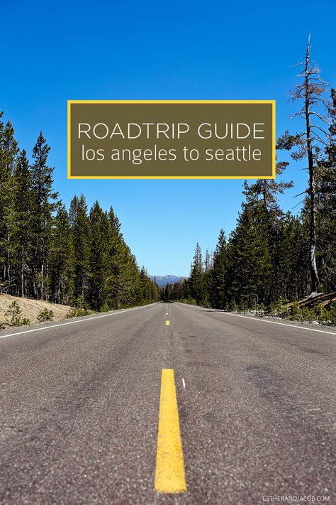 A guide on what stops to make on a road trip from Los Angeles to Seattle. See all our favorite stops along the way including San Francisco, Crater Lake, etc La To Seattle Roadtrip, Los Angeles To Portland Road Trip, Seattle Road Trip, Crater Lake National Park, West Coast Road Trip, Usa Travel Guide, California Travel Road Trips, American Road Trip, Crater Lake