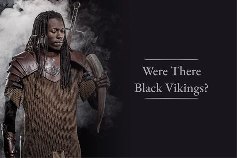 Were There Black Vikings Black Viking, Vikings History, Vikings Valhalla, Kawaii Clothes Goth, Viking Clothing, Norse Pagan, Black Eyeshadow, The Vikings, Viking History