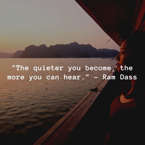 In Tune With Yourself, Quiet Your Mind, Internal Monologue, Silence Is Golden, Quiet Mind, What You See, To Listen, Listening To You, How I Feel