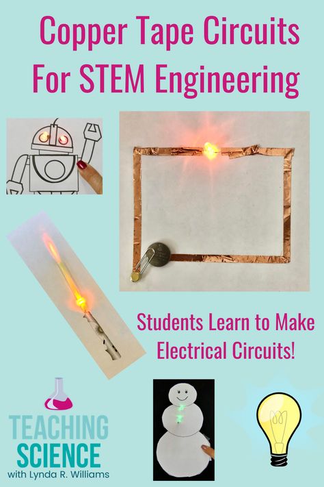 Electric Circuits For Kids, Paper Circuits Projects, Simple Circuit Projects, Stem Engineering Activities, Electricity Activities, Paper Circuit, Steam Challenges, Paper Circuits, Stem Engineering