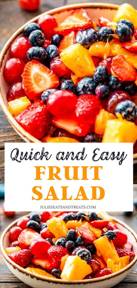 Easter Fruit Salad, Breakfast Fruit Salad, Fruit Salad With Marshmallows, Easy Fruit Salad, Easy Fruit Salad Recipes, Best Fruit Salad, Dressing For Fruit Salad, Fruit Salad Easy, Summer Salads With Fruit