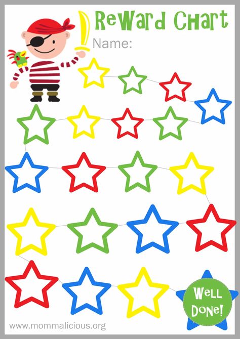 Preschool Reward Chart, Sticker Chart Printable, Reward Chart Template, Incentive Charts, Toddler Reward Chart, Printable Reward Charts, Incentive Chart, Reward Charts, Reward Chart Kids