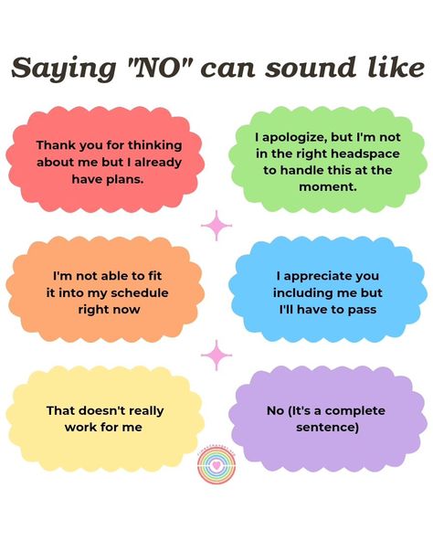 ✨️Learning to say "NO" is a vital skill that can transform your life. 🙌 It empowers you to protect your time, avoid burnout, and focus on what truly adds value to your life. Every time you express a respectful refusal, you not only affirm your boundaries but also encourage others to do the same.🩷 #LearningToSayNo #BoundarySetting #PersonalEmpowerment #TimeManagement #BurnoutPrevention #SelfCare #Assertiveness #HealthyBoundaries #LifeTransformation #MentalHealth #Time4changesorg Avoiding Burnout, Encourage Others, Avoid Burnout, Personal Empowerment, Learning To Say No, Healthy Boundaries, Therapy Tools, I Appreciate You, Transform Your Life