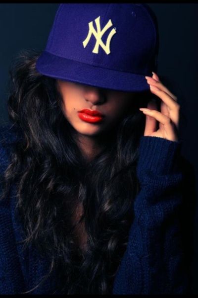 NY Yankees girly style Yankees Hat, By Any Means Necessary, The Perfect Guy, Swag Style, Girl Swag, New York Yankees, Bad Girl, Urban Fashion