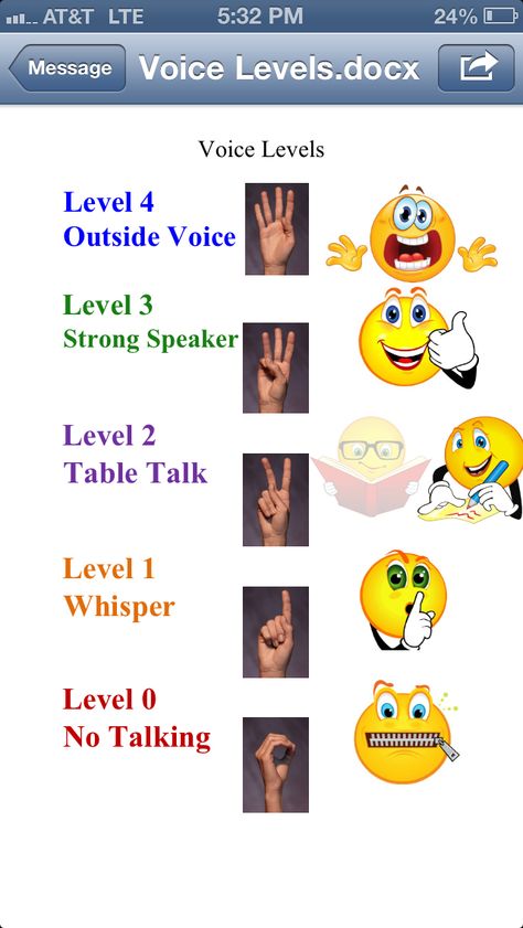 Voice levels Voice Level Chart, Voice Level Charts, Voice Levels, Science Ideas, House Rules, Behavior Management, Room Set, Classroom Management, School Work