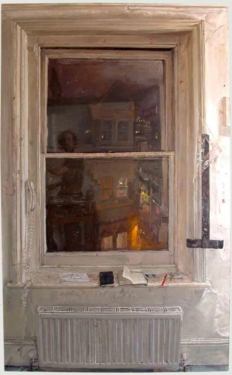 cheatingdeath:“ James Lloyd” James Lloyd, Ben Johnson, Édouard Manet, Window Reflection, Richard Diebenkorn, Reflection Art, Interior Paintings, Cy Twombly, Joan Mitchell