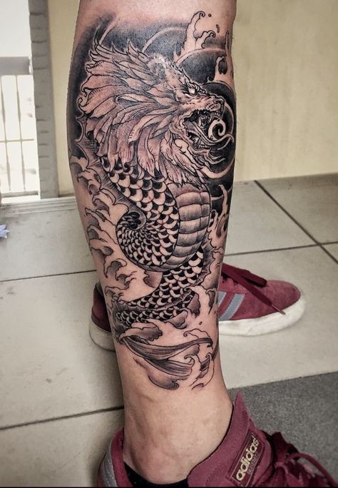 Merlion Tattoo, Singapore Merlion, Merlion Singapore, Singapore Tattoo, Foo Dog Tattoo, Crazy Ideas, Leg Sleeve Tattoo, Japanese Tattoo Designs, Leg Sleeves