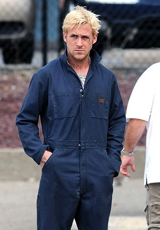 Ryan Gosling: Sexy in a Jumpsuit - Hot Pics - UsMagazine.com Mechanic Overalls, Mechanic Clothes, Place Beyond The Pines, Mechanic Jumpsuit, Beyond The Pines, Mechanic Coveralls, Coveralls Mens, Outfit Reference, Surf Aesthetic