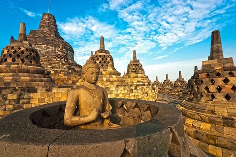 15 Top-Rated Tourist Attractions in Indonesia | PlanetWare Indonesia Tourism, Borobudur Temple, Temple Ruins, Gili Trawangan, Jimbaran, Ubud Bali, Buddhist Temple, Yogyakarta, Ubud