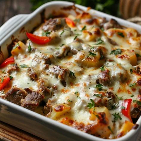 Philly Cheese Steak Casserole is an easy and quick healthy All Recipes keto dinner ideas recipes that you can cook if you like . In Tasty Recipes blog we got Baked Philly Cheese Steak, Cheese Steak Casserole, Cheesesteak Casserole, Hamburger Potato Casserole, Philly Cheese Steak Sandwich, Steak Casserole, Beef Casseroles, Philly Cheese Steak Casserole, Carb Dishes