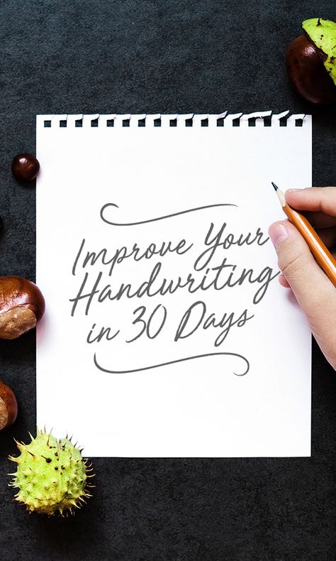 How to Improve Your Handwriting in 30 Days: The Challenge - Creative Market Blog Get Better Handwriting, Better Handwriting, Letters Tattoo, Letters Ideas, Handwriting Analysis, Improve Your Handwriting, Improve Handwriting, Handwriting Styles, Nice Handwriting