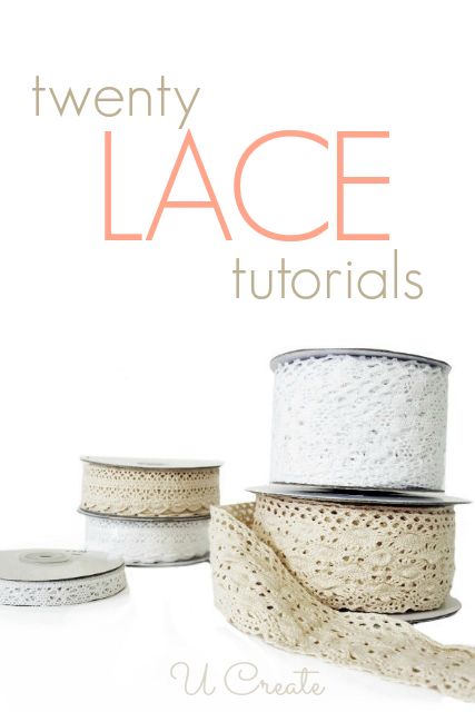 Tons of craft tutorials using lace! Lace Crafts, Linens And Lace, Learn To Sew, Diy Projects To Try, Craft Tutorials, Sewing Techniques, Sewing Inspiration, Quilt Sewing, Sewing Fabric