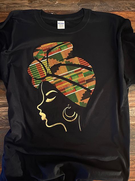 Profile Of Woman, Moda Afro, African Print Shirt, Afrikaanse Mode, Kente Cloth, African Fashion Women Clothing, African Fashion Women, Kitenge, African Clothing Styles