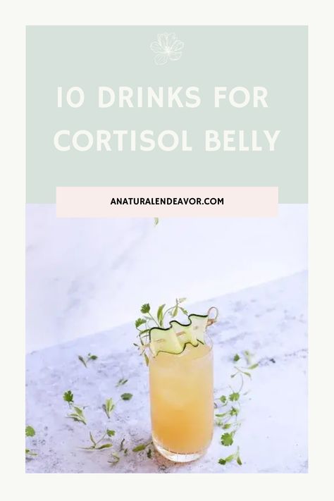 Do you have Cortisol Belly? These 10 drinks will help alleviate stress. Lower Cortisol Drink, Morning Cortisol Drink, Cortisol Drink Recipe, Cortisol Balancing Drink, Cortisol Drink, Cortisol Cocktail Morning, High Cortisol Cocktail, Homemade Cortisol Cocktail, Natural Ozempic Cortisol Cocktail