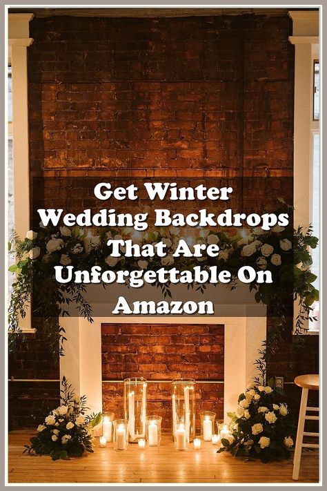 Get Winter Wedding Backdrops That'll Take Your Breath Away from Amazon Winter Wedding Head Table, Wedding Head Table Backdrop, Winter Wedding Backdrop, Head Table Backdrop, Wedding Head Table, Table Backdrop, Head Table Wedding, Wedding Backdrops, Winter Wedding Decorations