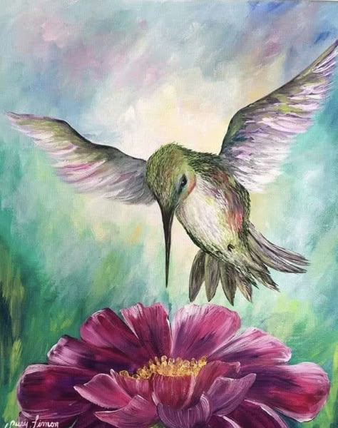 Hummingbird Painting Acrylic Abstract, Canvas Painting Birds Acrylics, Hummingbird Painting Acrylic Canvases, Acrylic Painting Hummingbird, Etsy Paintings On Canvas, Paintings Of Hummingbirds, Humming Bird Painting Acrylics Easy, Hummingbird Painting Acrylic Easy, Painting Ideas Birds