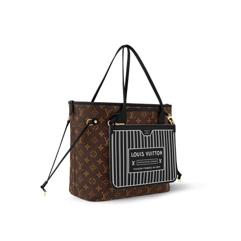 Products by Louis Vuitton: Neverfull Inside Out MM Lv Neverfull Inside Out, Neverfull Inside Out, Neverfull Louis Vuitton, Micro Bags, Lv Neverfull, Louis Vuitton Official Website, Louis Vuitton Neverfull Monogram, Trunk Bag, Latest Bags