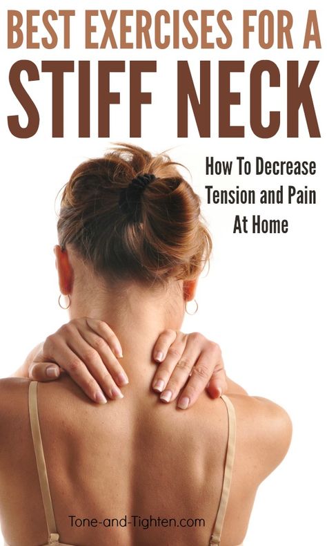 Stiff Neck Exercises, Neck Pain Exercises, Neck And Shoulder Exercises, Sore Neck, Muscle Knots, Doctor Of Physical Therapy, Neck Relief, Back Stretches For Pain, Physical Therapy Exercises