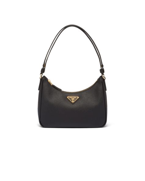 Prada Saffiano Leather Mini Bag, Prada Saffiano Bag, Black Prada Bag, Saffiano Leather Mini Bag, Fall Purses, Luxury Stuff, Prada Mini, Dream Items, Pug Christmas