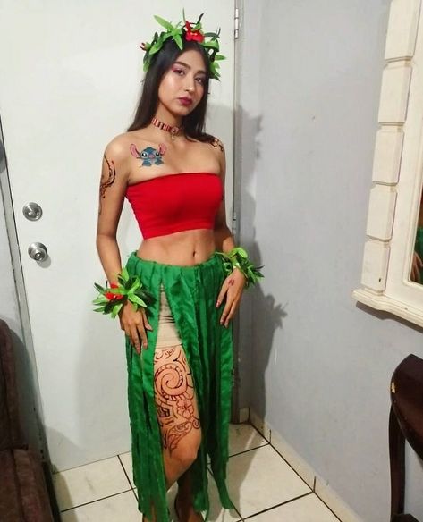 Hawaina Party Hawaiian Outfit, Luau Theme Party Outfit, Hawaii Costume Ideas, Hawaiana Party Outfits Women, Hawaii Luau Outfit, Hawaiian Luau Outfit Women, Hawaii Costume, Luau Party Outfit, Hawaiian Party Outfit