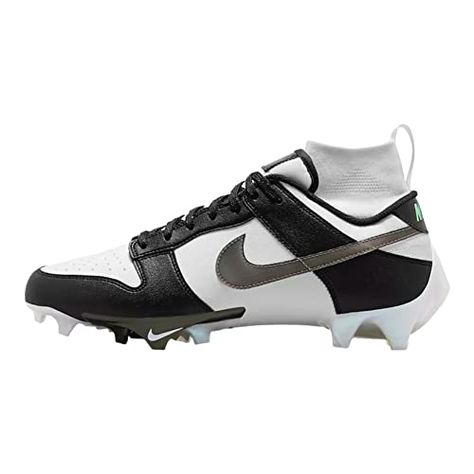 Nike Vapor Edge Dunk Men's Football Cleats Nfl Football Cleats, Black And White Football, Mens Football Cleats, Branded Shoes For Men, Football Stuff, Elegant Heels, Mens Soccer, Nike Vapor, Latest Shoe Trends