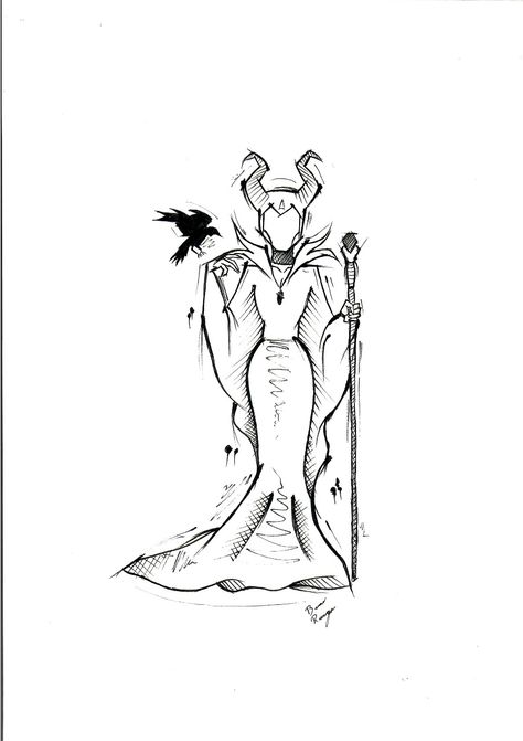 Maleficent Horns Drawing, Malecifent Tattoo, Simple Maleficent Tattoo, Maleficent Tattoo Ideas Small, Maleficent Tattoo Ideas Wings, Malicifent Tattoo, Maleficent Tattoo Design, Maleficent Drawing Sketches, Malificiant Tattoo