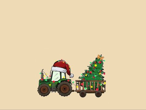 Cute Christmas Tractor Tractor Christmas Picture, Christmas Tractor, Cute Christmas, Tractor, Christmas, Natal