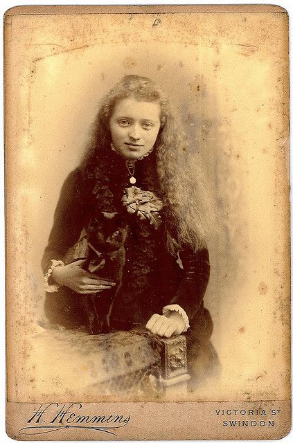 (1890s) 1890s Portrait, Central Library, Cabinet Card