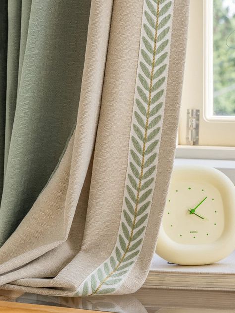 Green Curtains Living Room, Sage Green Curtains, Sage Curtains, Curtain Green, Window Curtains Living Room, Blackout Curtains Bedroom, Beige Curtains, Half Price Drapes, Unique Curtains