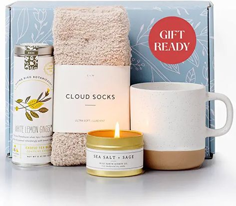 Amazon.com : wellness gift baskets Lemon Ginger Tea, Birthday Care Packages, Spa Items, Organic Gifts, Tea Gift Sets, Gift Baskets For Women, Gift Boxes For Women, Bath Gift Set, Candle Cards