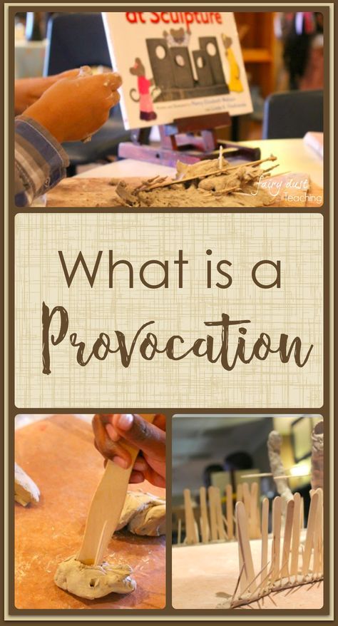 What is a provocation? l Fairy Dust Teaching Reggio Emilia Daily Schedule, Provactions Preschool, Regio Emilia Activities, Abordagem Reggio Emilia, Play Provocations, Provocations Reggio, Reggio Emilia Preschool, Walker Learning, Fairy Dust Teaching