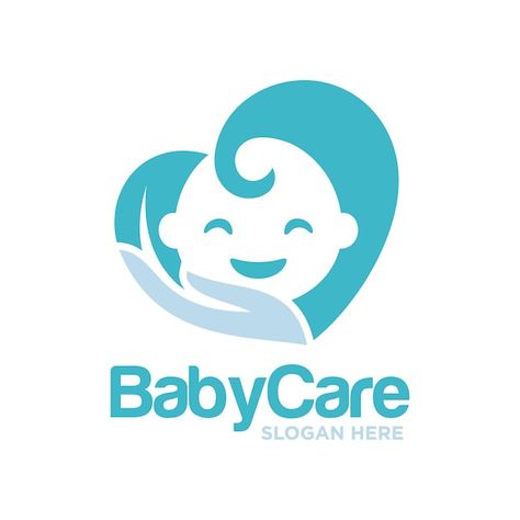 Vector baby happy logo vector template | Premium Vector #Freepik #vector #birth #child-birth #pregnancy-logo #baby-health Care Logo Design Ideas, Logo Clinic, Childcare Logo, Child Care Logo, Doula Logo, Dr Kids, Doctor Logos, Baby Logo Design, Happy Logo