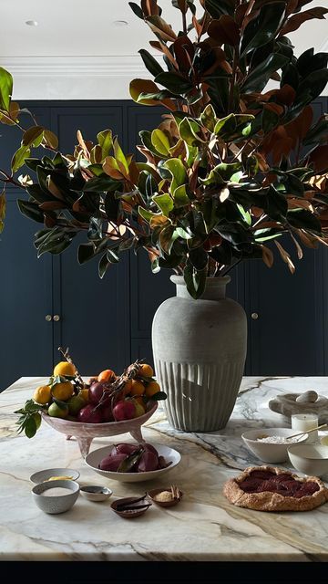 Magnolia Arrangement, Tupelo Tree, Branch Centerpieces, Athena Calderone, Magnolia Branch, Cherry Blossom Branch, Flower Branch, Love More, House Tour