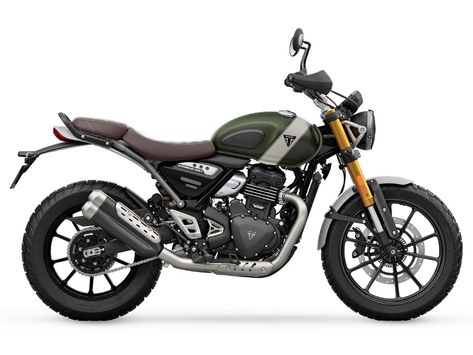 2024 Triumph Scrambler 400 X First Look | Cycle World Moto Triumph, Triumph Rocket, Bajaj Auto, Moto Scrambler, Triumph Street Triple, Street Motorcycle, Triumph Scrambler, Sepeda Motor, Triumph Motorcycles