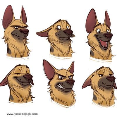 Dog Design Art, Cartoon Dogs, Character Design Cartoon, 강아지 그림, Desen Anime, Canine Art, Concept Art Drawing, Dog Illustration, Art Characters