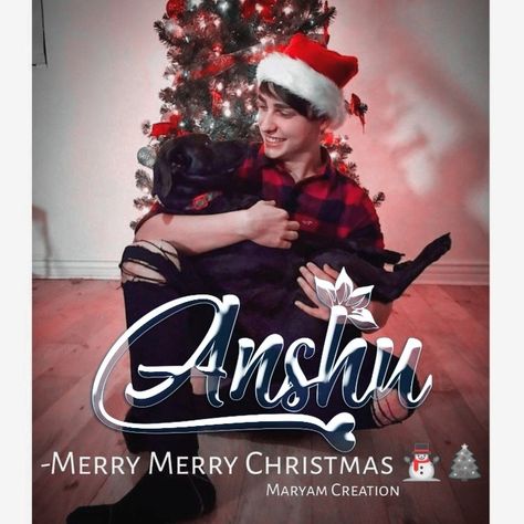 Anshu Name Dp, Christmas Dp, Name Dp, Merry Christmas, Crown Jewelry, Christmas, Quick Saves