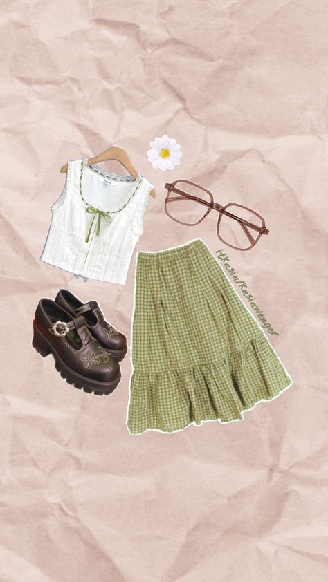 simple cottage retro spring chic #retro #vintage #glasses #outfit #inspo #cottage #minimalist #granola Corrage Core Outfit, Cute Cottage Core Outfits, Cottage Core Summer Outfits, Nikita Core, Ya Aesthetic, Cottage Core Aesthetic Outfit, Cottage Core Girl, Cottage Minimalist, Cottage Core Outfit