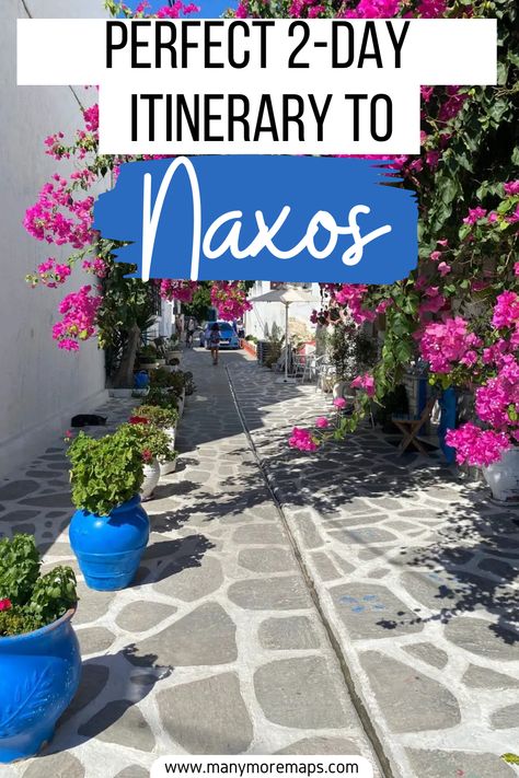 Plan the perfect 2-day itinerary for Naxos, Greece! Discover the best things to do in Naxos to make the most of this beautiful Greek island. Discover a complete 2-day travel guide to Naxos, find out how to get around Naxos, where to stay in Naxos, what Naxos Greece food you can’t miss at restaurants and what is the best time to visit Naxos. Include Greece on your summer bucket list and enjoy Naxos aesthetic, from ancient ruins to stunning beaches!