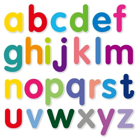 Small Letters Alphabet, Printable Abc Letters, Small Alphabet Letters, Alphabet Letters Clipart, Learning Wall, Small Library, Alphabet Handwriting Practice, Bubble Letter Fonts, Clipart Letters