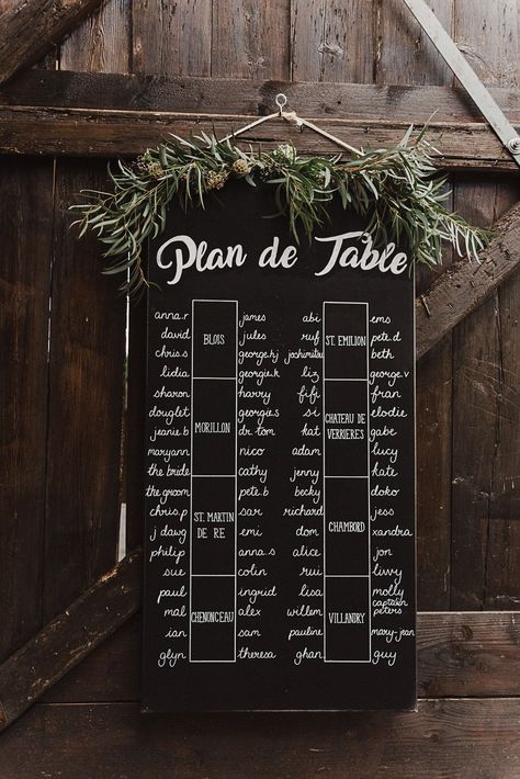 Long Table Table Plan, Table Plan Wedding Long Tables, Long Table Plan, Long Table Wedding, Italian Bistro, Chalkboard Table, Wedding Boards, Wedding Centrepiece, Table Seating Chart