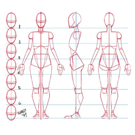 21 Draw, Body Proportion Drawing, Figure Practice, Drawing Body Proportions, Drawing Proportions, رسم كاريكاتير, About Character, Character Sheet Template, Character Reference Sheet