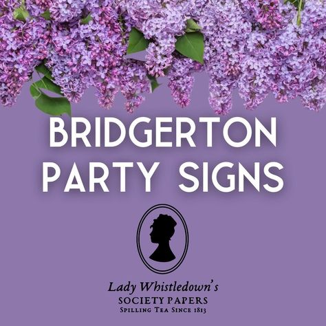 These signs will bring your Bridgerton party to the next level! Print them out and WOW your guests. Download includes  - Welcome to the social event of the season sign - Spill the tea sign - Mimosa bar sign Bridgerton Party, Tea Sign, 98th Birthday, Garden Bridal Showers, Mimosa Bar Sign, Spill The Tea, Flower Window, Mimosa Bar, Social Event