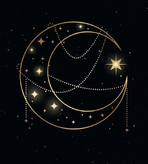 Black And Gold Aesthetic Widget, Star Theme App Icons, Astrology Phone Theme, Astrology Icons Aesthetic, Celestial Phone Theme, Celestial Tiefling, Celestial Widget, Gold Wallpaper Ipad, Gold Iphone Icons